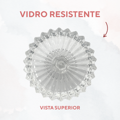 Prato cristal pequeno Servir