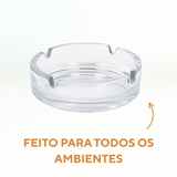 Cinzeiro Vidro 11cm - A Gourmet