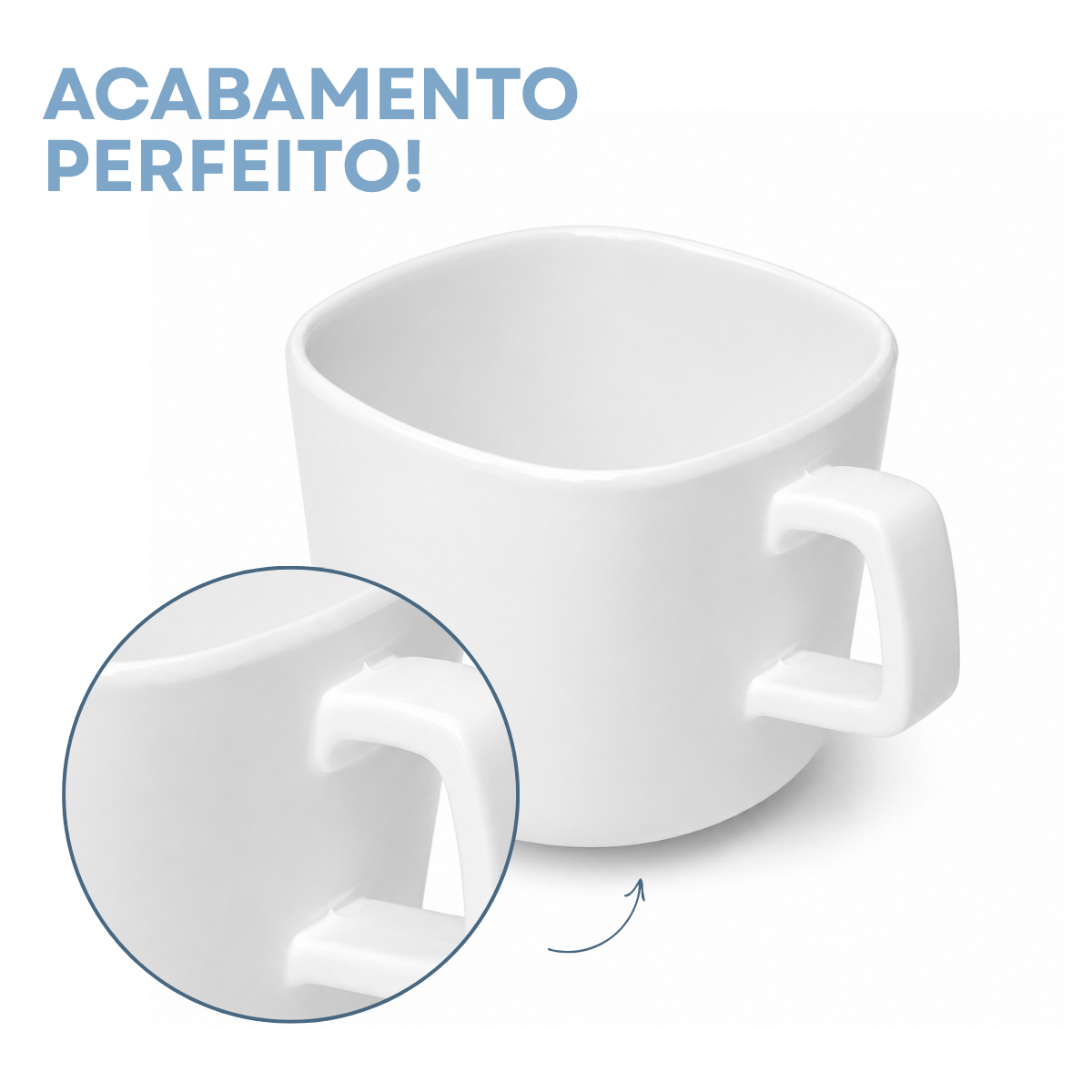Xicara chá de melamina 240ml