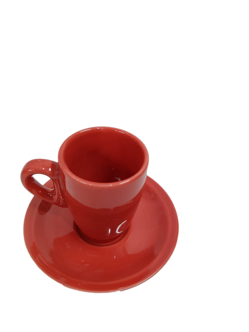 Xicara de Café Vermelha C/ Pires Genova BelaVista