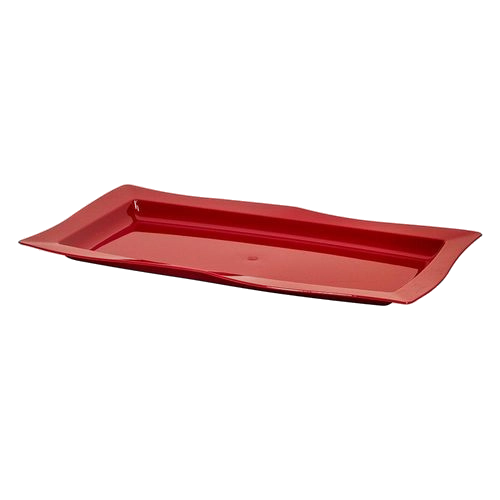 Tigela Saladeira Moove Rasa Vermelha 3L VemPlast