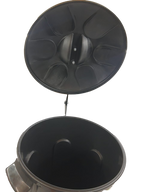 Lixeira Cesto Fechado 30L C/ Armação Ferro Pedal - A Gourmet