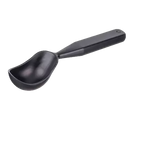 Colher de Sorvete Preta em Aço Inox Weck