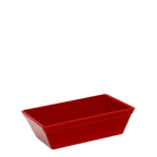 Travessa Stillo P Retangular 2L Polipropileno Vermelha VemPlast