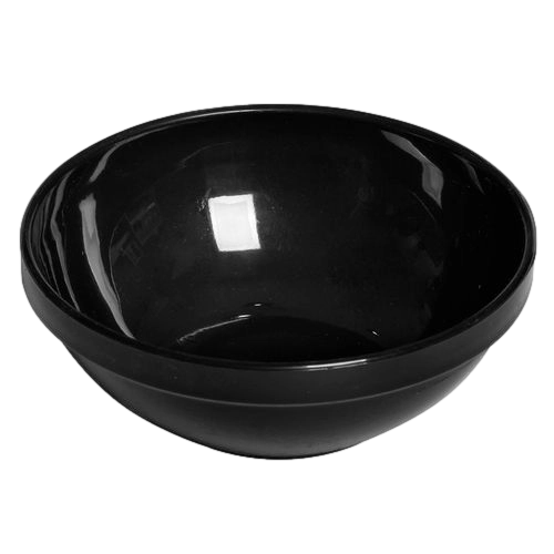 Bowl Sopeira Cheff PP Preta 350ML Polipropileno VemPlast