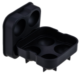 Forma de Gelo de Silicone Formato Esfera Preto Weck