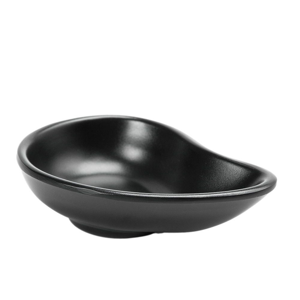 Porta Shoyu em Gota Melamina Black Gourmet Mix