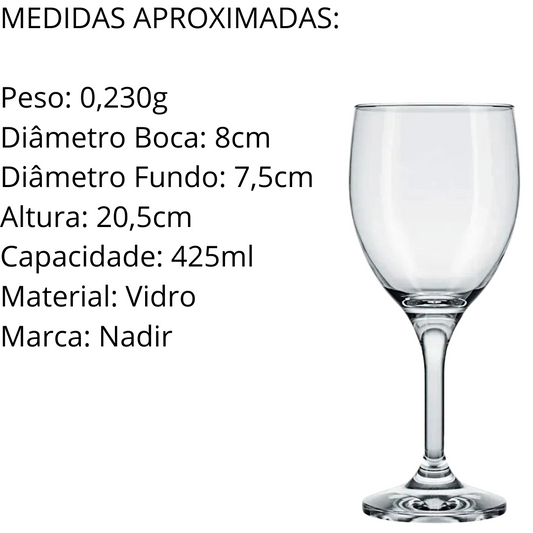 Taça Imperatriz Agua 425ml