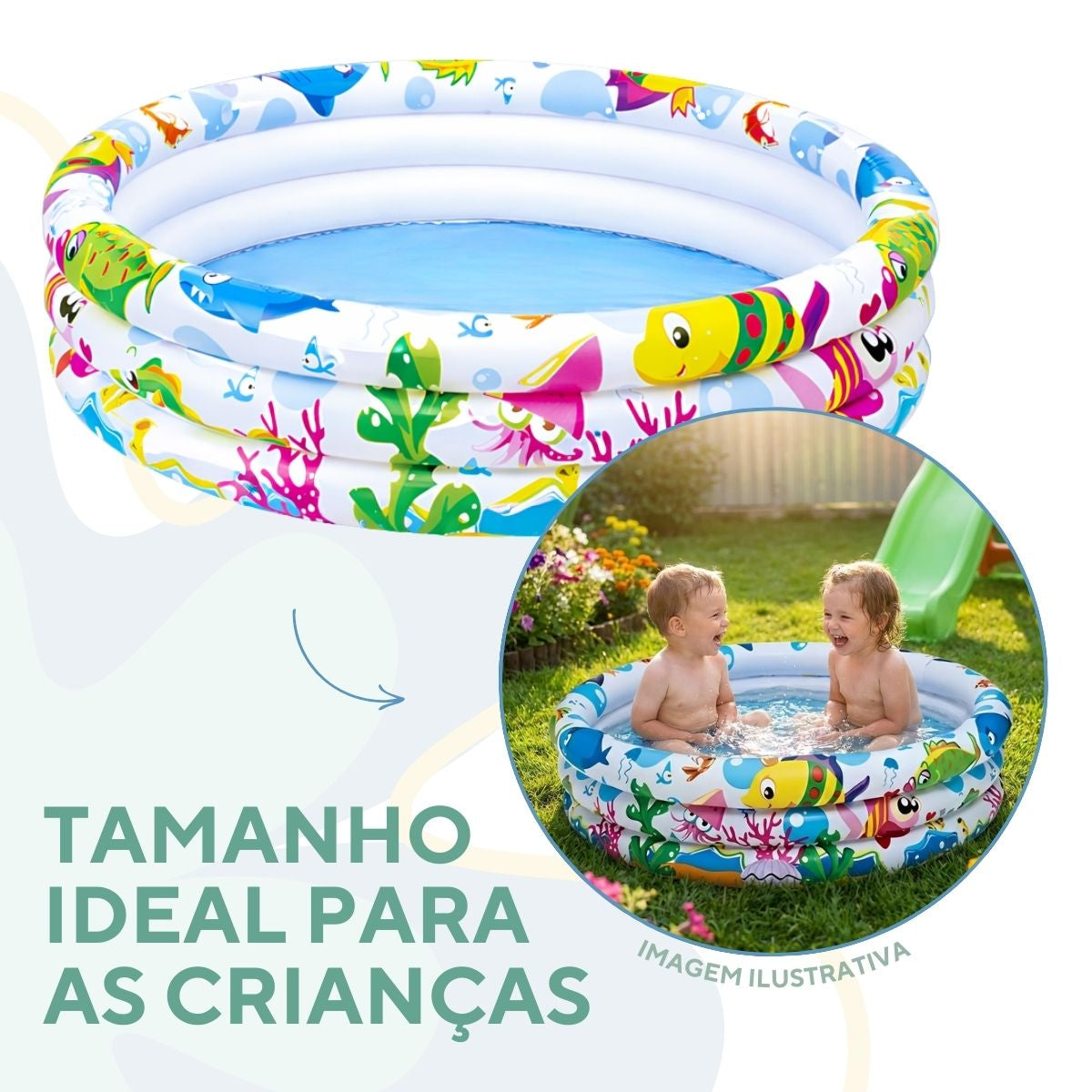 Piscina 180 Litros Infantil