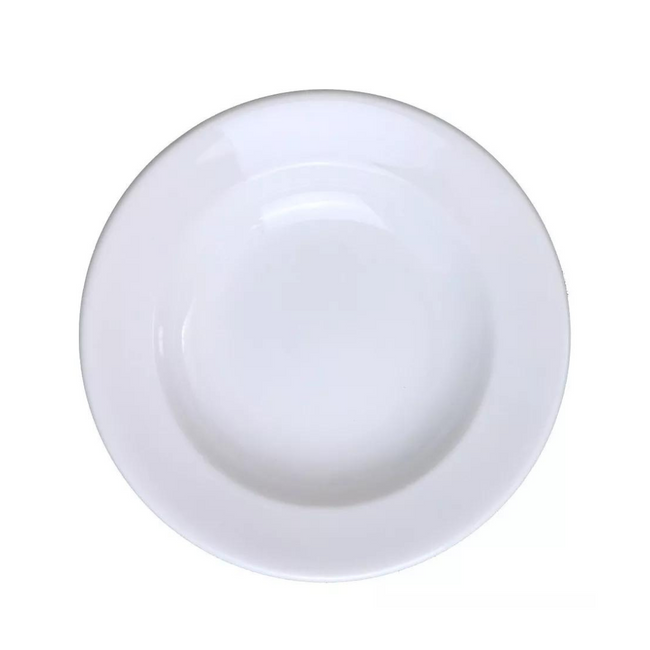 Prato Redondo Fundo de Melamina 25cm - A Gourmet Hover Image