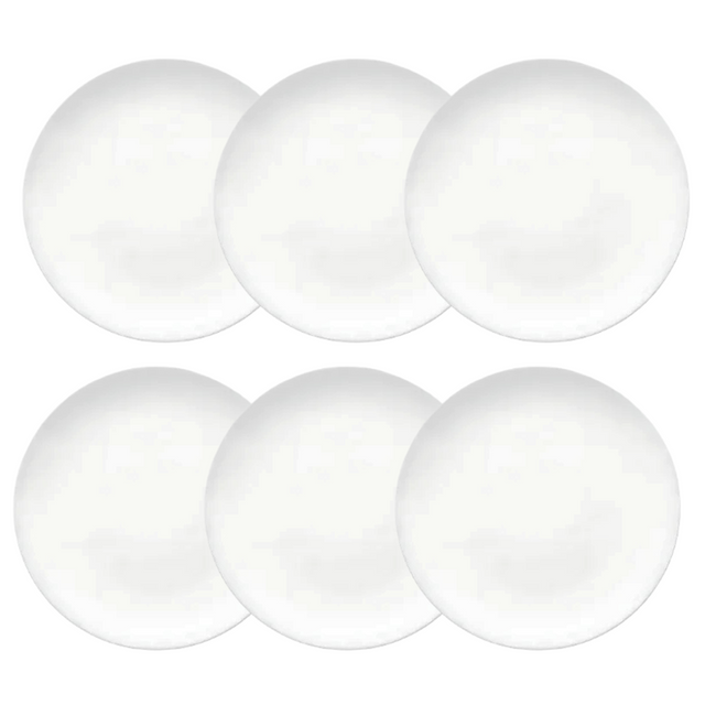 6 Prato S/Mesa Coup Bianco - A Gourmet Hover Image