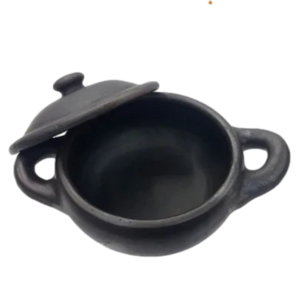 Caçarola de Barro Capixaba N5 Com Tampa 6,5L Artesanato Vilas Boa