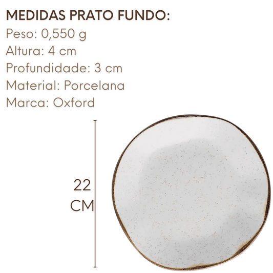 Prato Fundo Ryo Maresia Porcelana Oxford