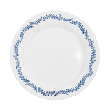 Prato Raso Menu Opaline Borda Azul