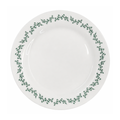 Prato Raso Menu Opaline Borda Verde