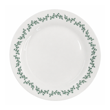 Prato Raso Menu Opaline Borda Verde