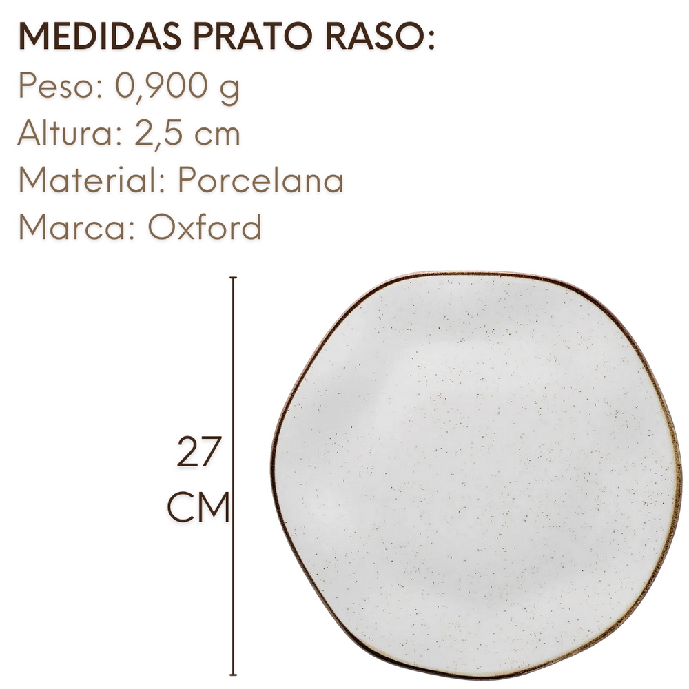 Prato Raso 27,5cm Ryo Maresia Oxford