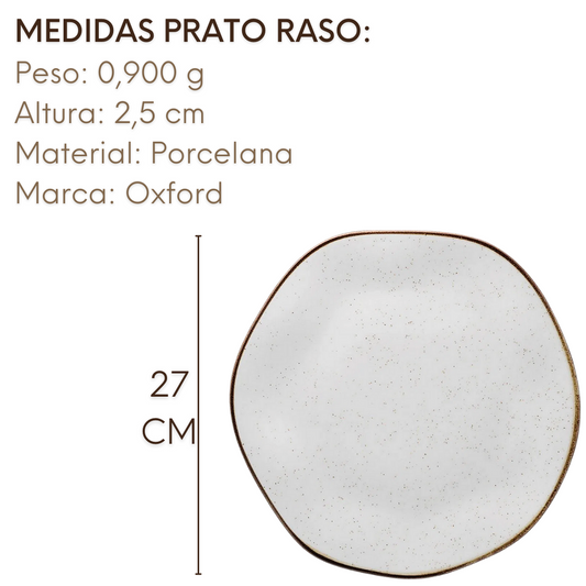 Prato Raso 27,5cm Ryo Maresia