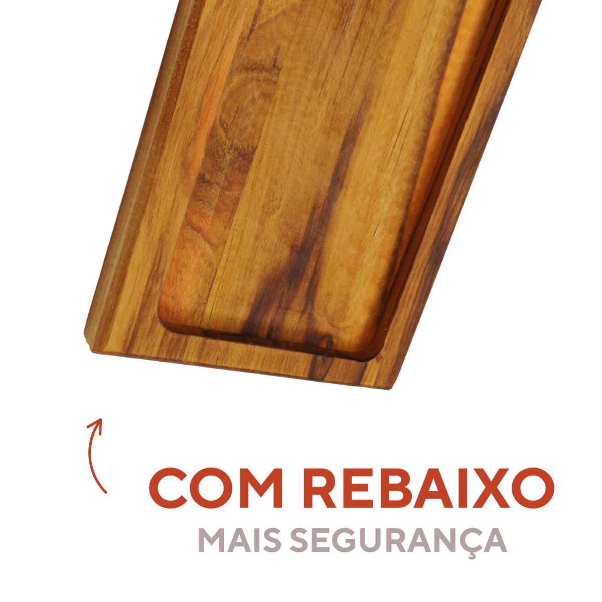 Tabua de Madeira Retangular
