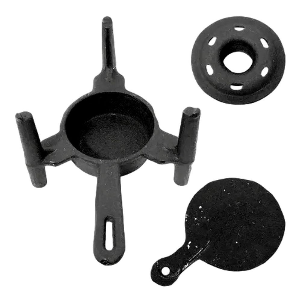 Fogareiro de Ferro Fundido Chapa Bifeteria RIG