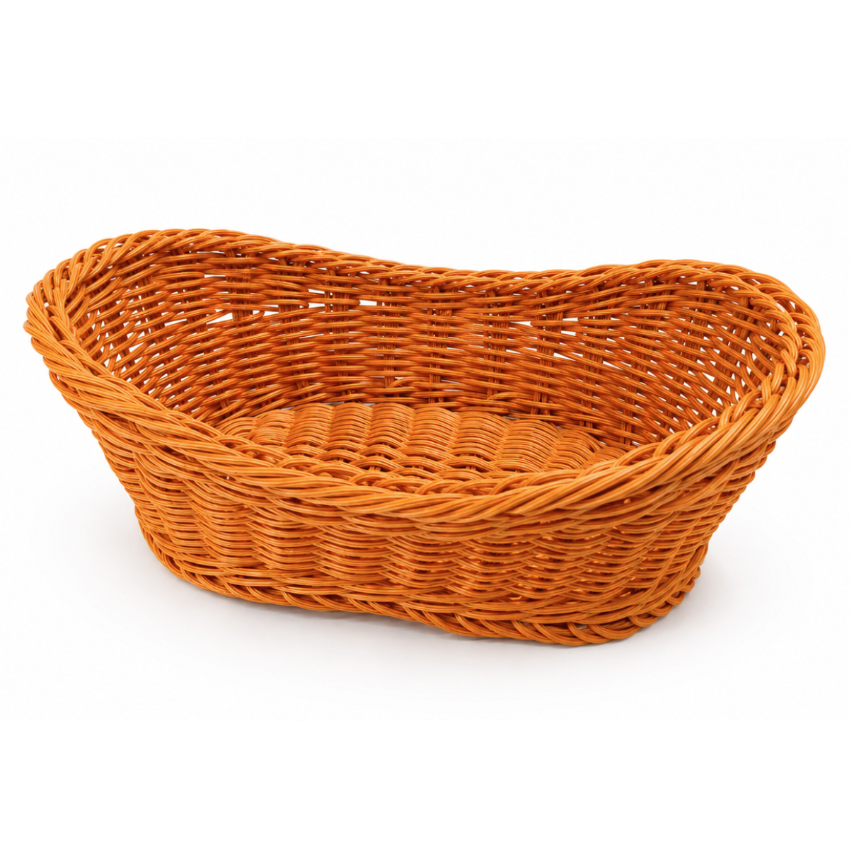 Cesto Oval Polyratan 29x19cm Pães
