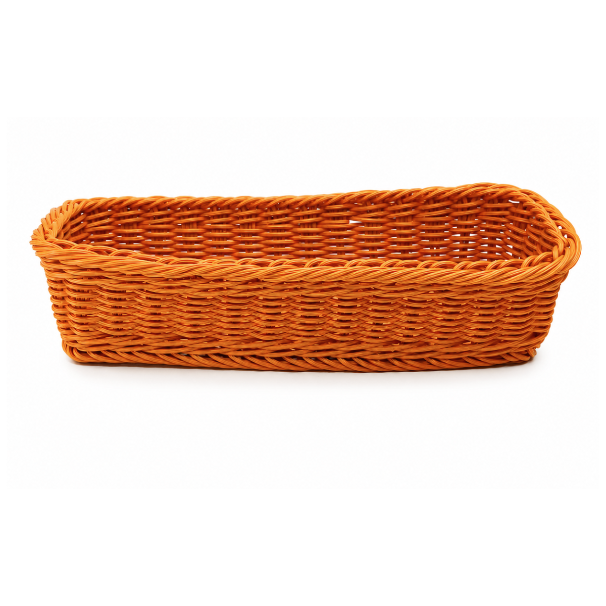Cesto Retangular Polyratan 29x12cm