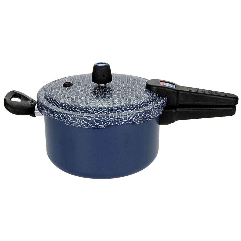 Panela de Pressão Conecta Antiaderente 4,5L Azul Ramos