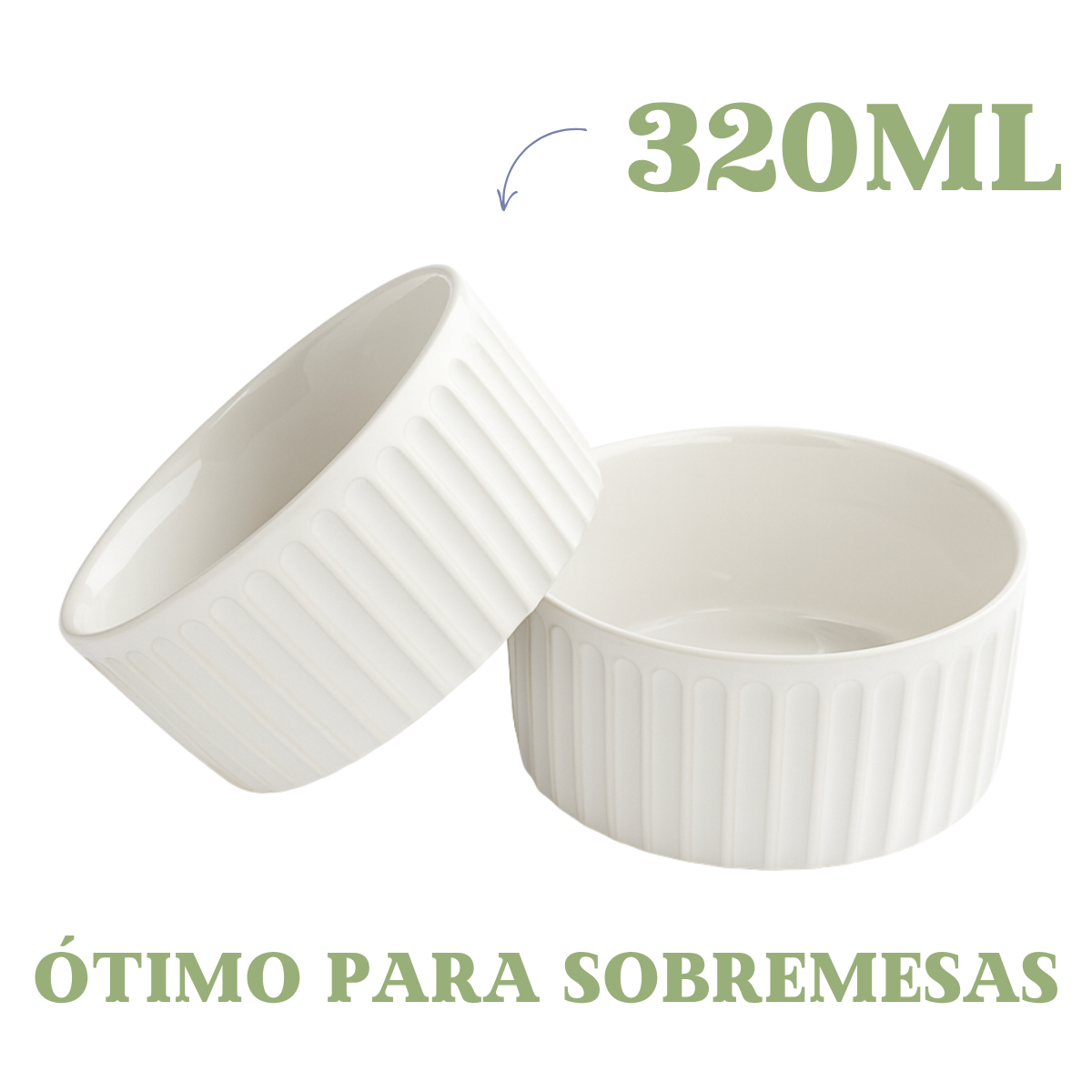 Ramekim Porcelana 320ml