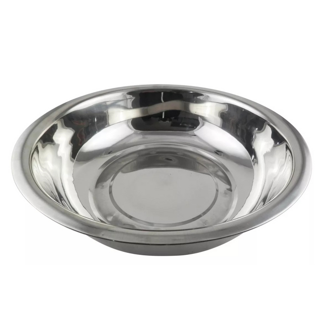 Tigela Bowl em Aço inox 28cm - A Gourmet Hover Image