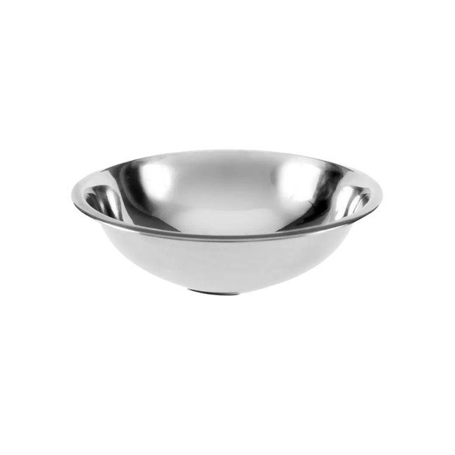 Tigela Bowl em Aço Inox 26cm Com Base - A Gourmet Hover Image