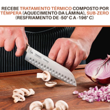 Faca Tramontina Santoku Century 7°