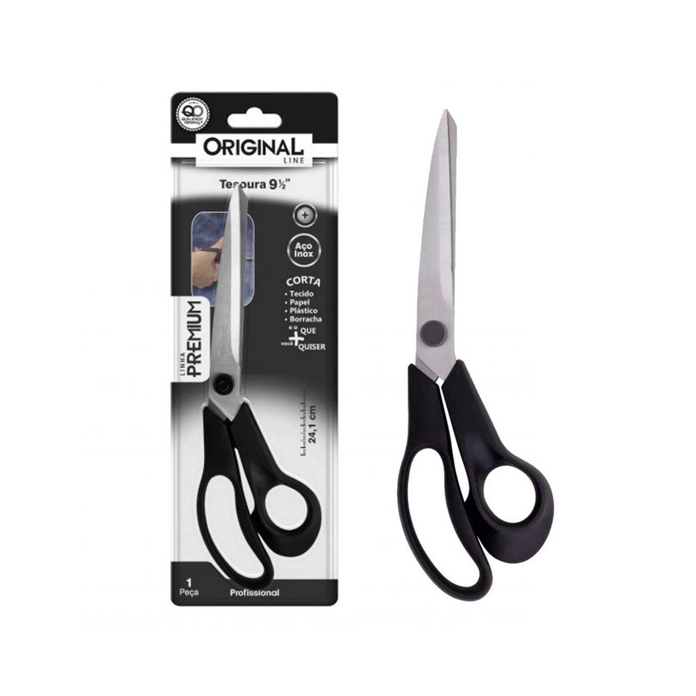 Tesoura 9° Premium Aço inox Original