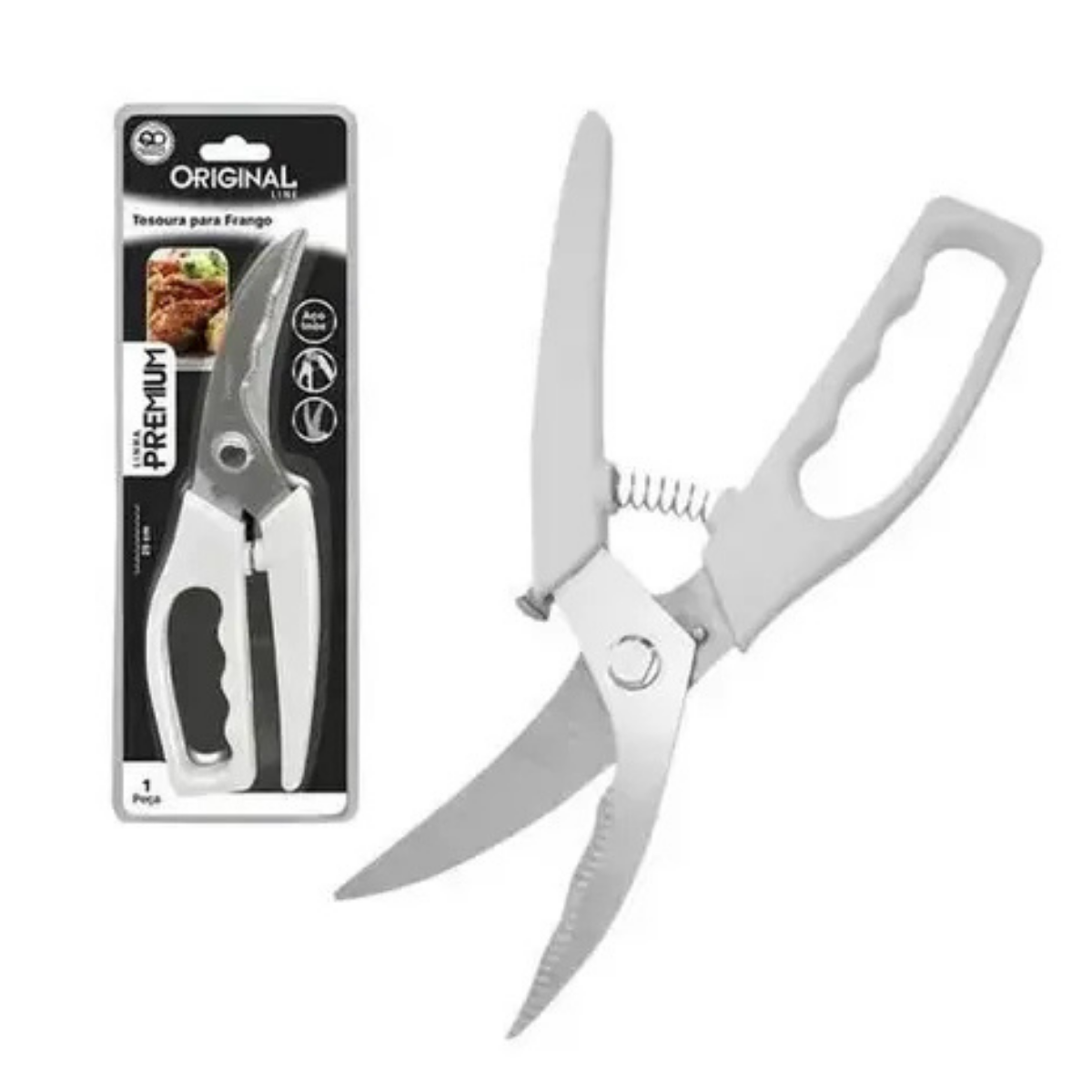 Tesoura Frango Premium Aço Inox - A Gourmet