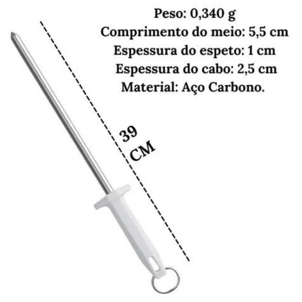 Chaira Premium 10° Afiador Original