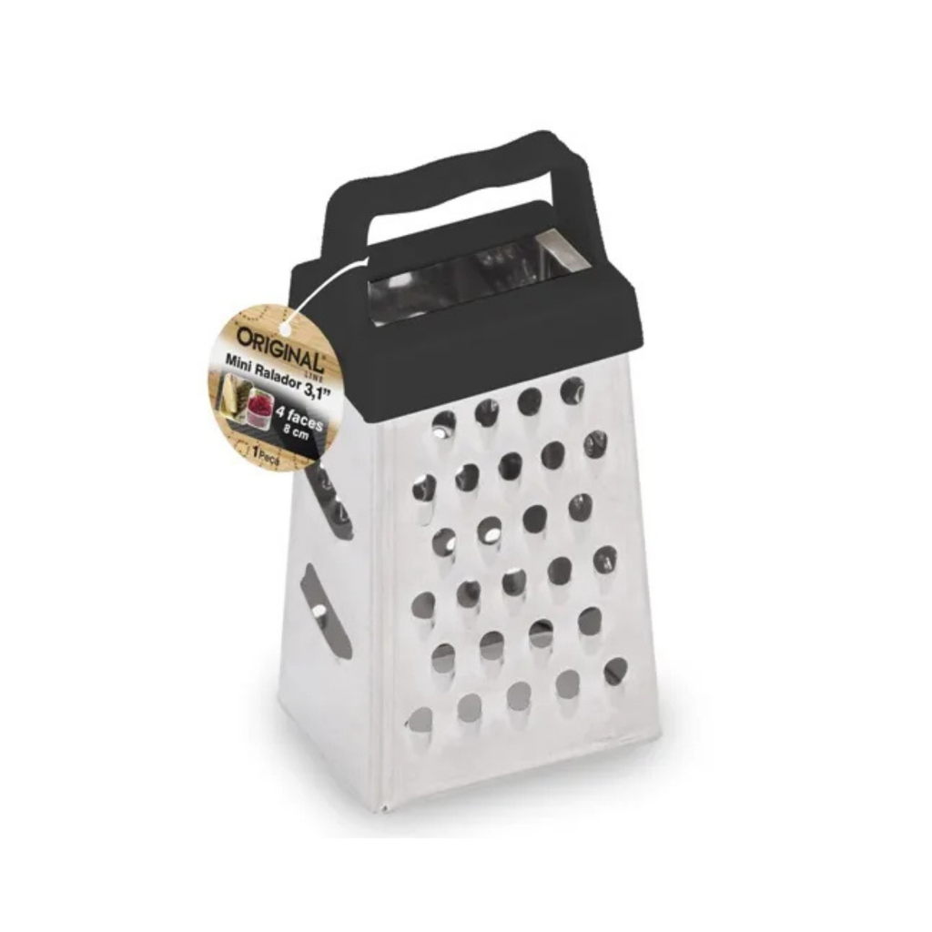 Mini Ralador 4 Faces 3,1° Aço Inox - A Gourmet