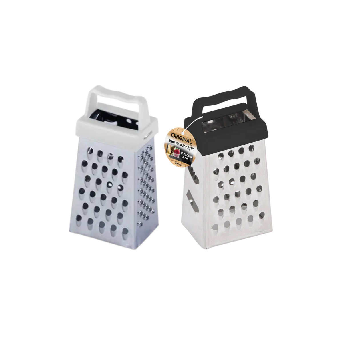 Mini Ralador 4 Faces 3,1° Aço Inox - A Gourmet