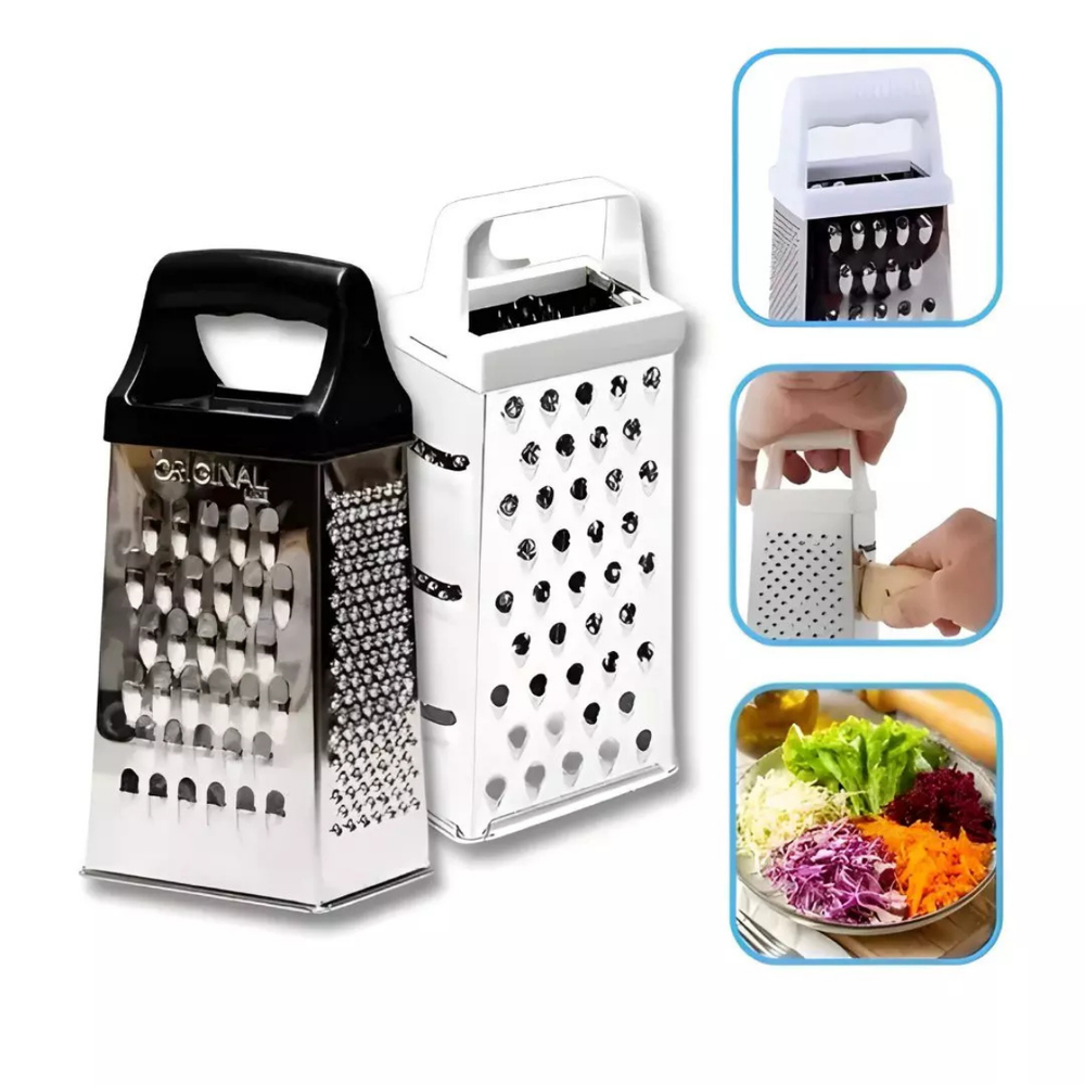 Mini Ralador 4 Faces 3,1° Aço Inox - A Gourmet