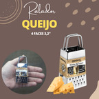 Mini Ralador 4 Faces 8cm Aço Inox - A Gourmet