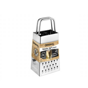 Mini Ralador 4 Faces 8cm Aço Inox - A Gourmet
