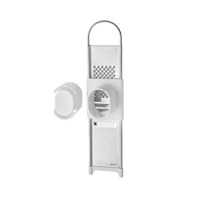 Ralador Alho em Aço inox 21,5cm - A Gourmet Hover Image