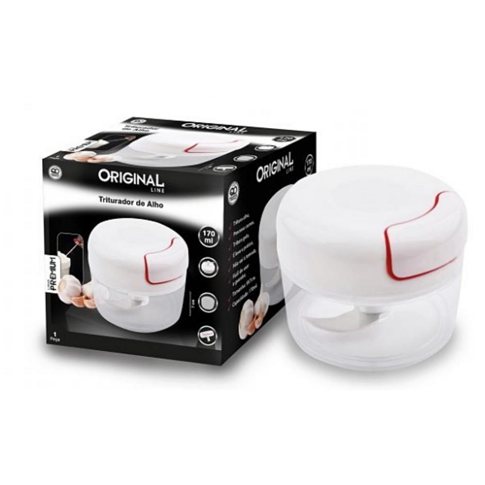 Triturador de Alho manual 170ml Original