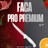 Faca Premium 5,7° Aço Inox Original