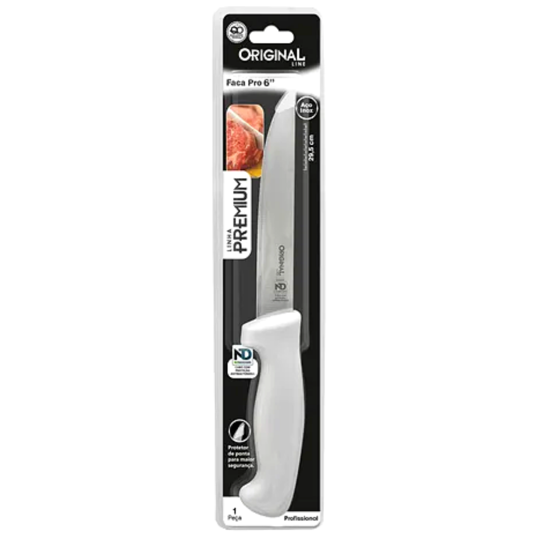 Faca Cheff Premium 6¨Aço inox Original