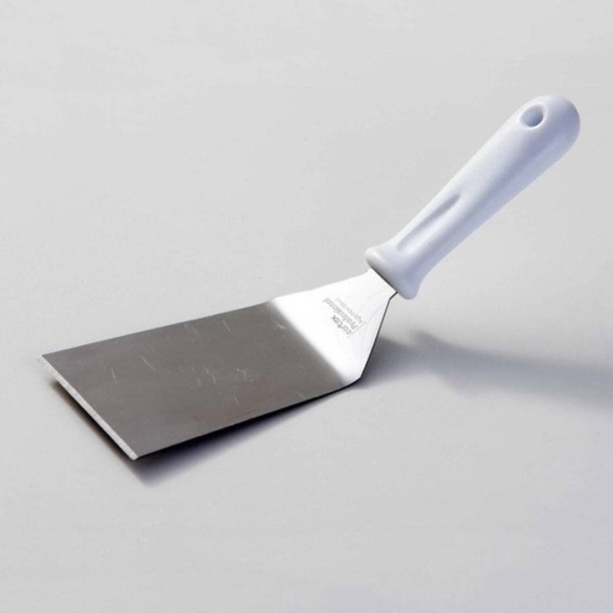 Espátula Curva 3° Aço Inox - A Gourmet