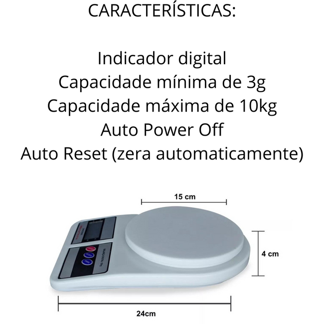 Balança 10kg Flat Premium Main Image