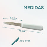 Faca Peixeira Premium Aço Inox 3°