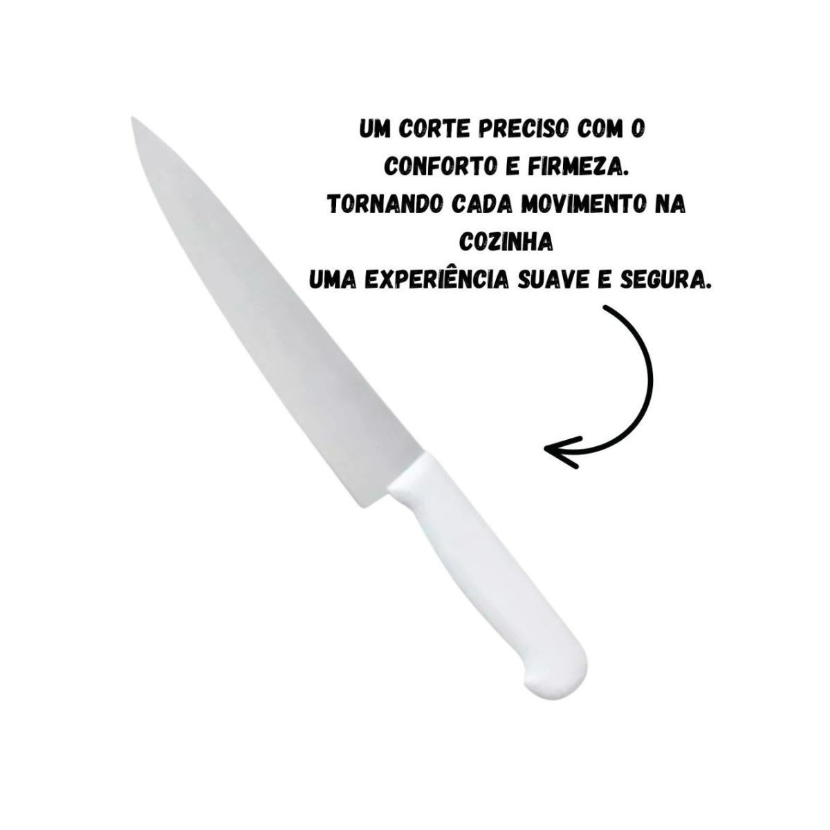 Faca Peixeira Premium 6° Aço inox - A Gourmet