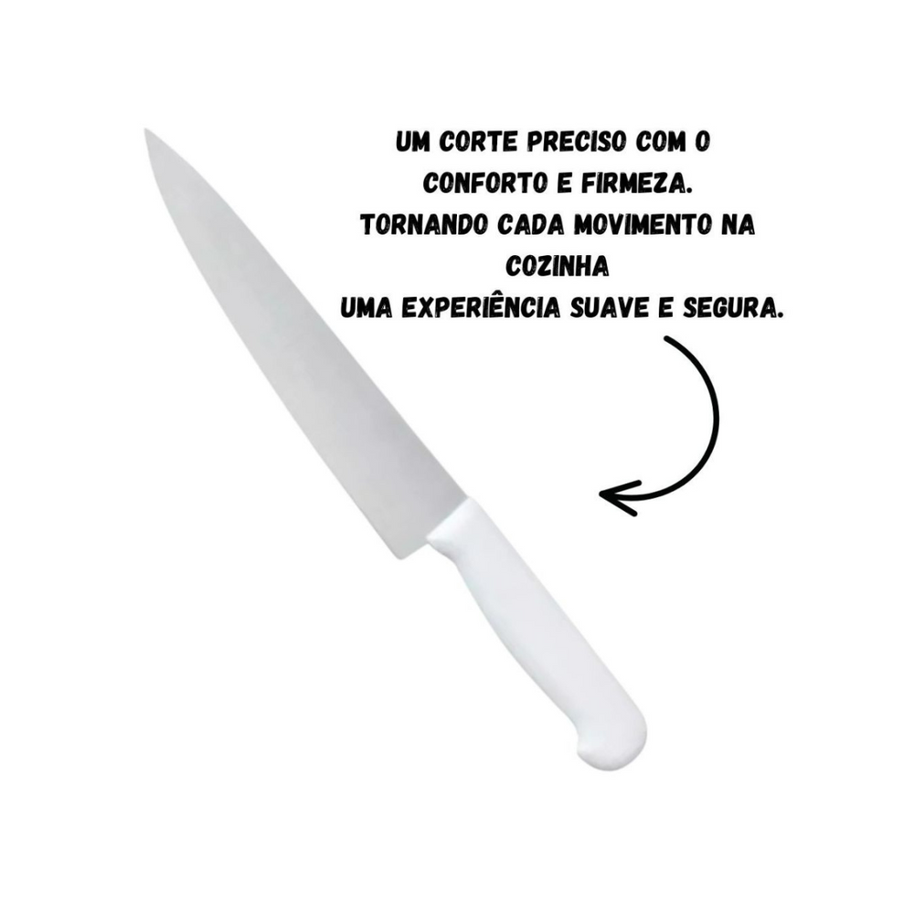 Faca Peixeira 7° Premium Aço Inox - A Gourmet