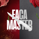 Faca Master 6° Aço Inox - A Gourmet