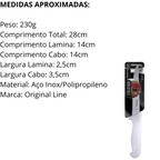 Faca Master 6° Aço Inox - A Gourmet